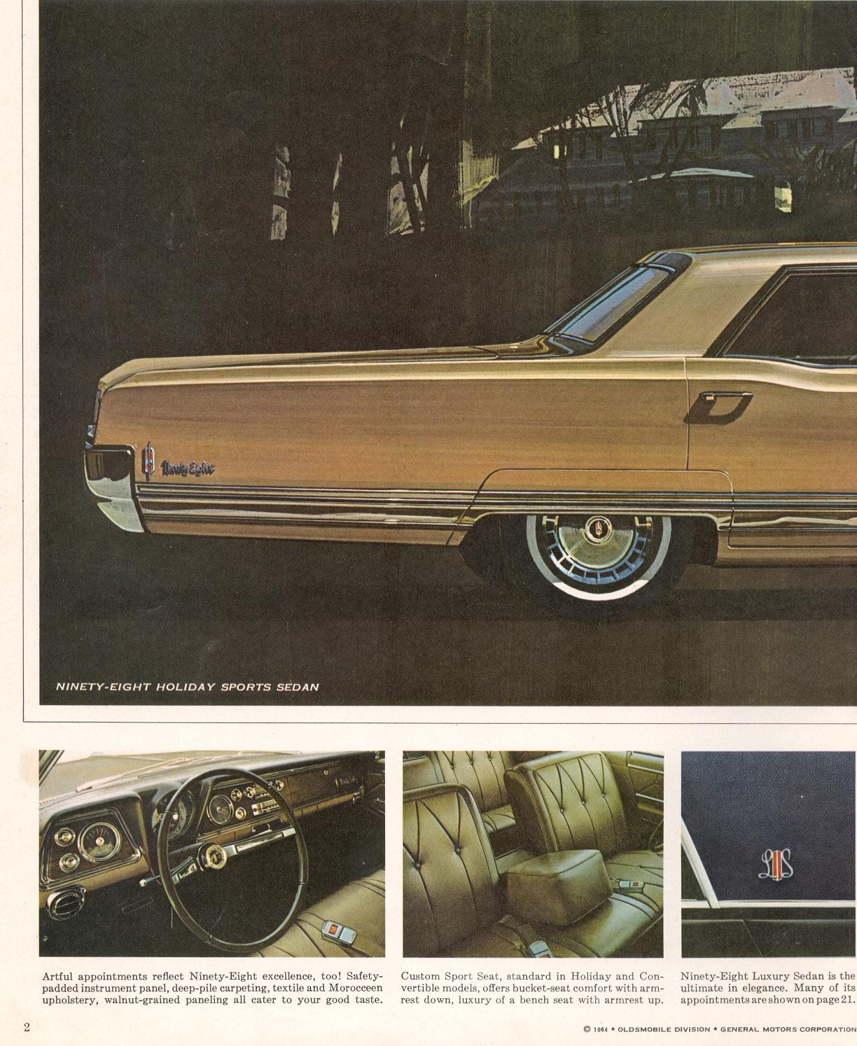 1965 Oldsmobile Motor Vehicles Brochure Page 18